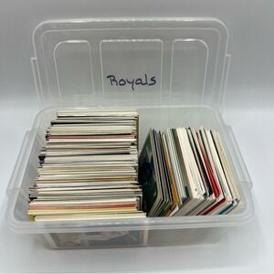 MLB Royals Sports Trading Player Cards Topps UpperDeck Score Fleer Topps Donruss